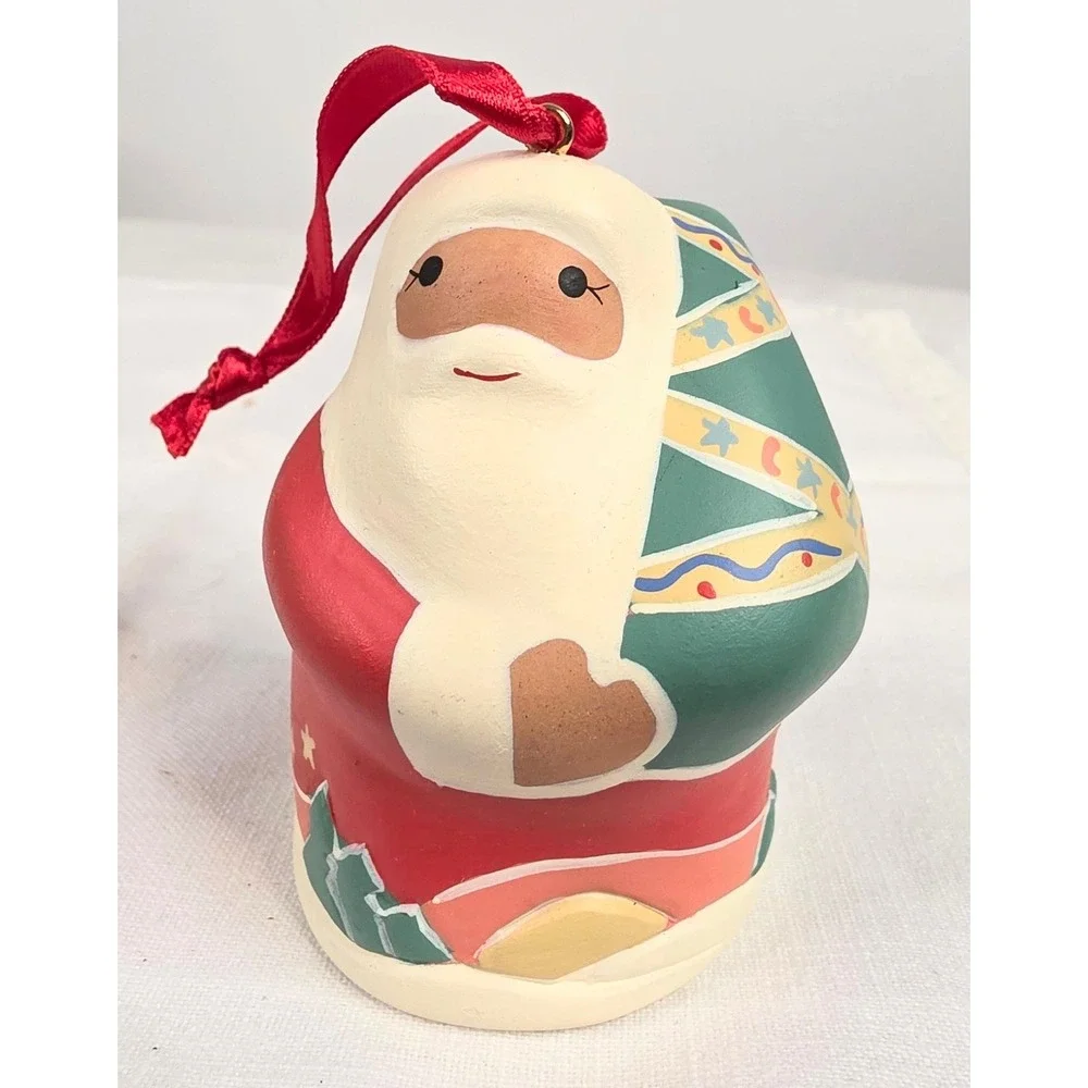 Hallmark Keepsake Jolly Santa Ornament Symbols of Christmas Patricia Andrews Box